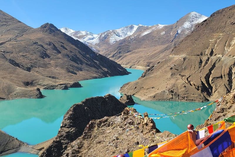 Yamdrok Lake Yamzho Yumco mvuxoz